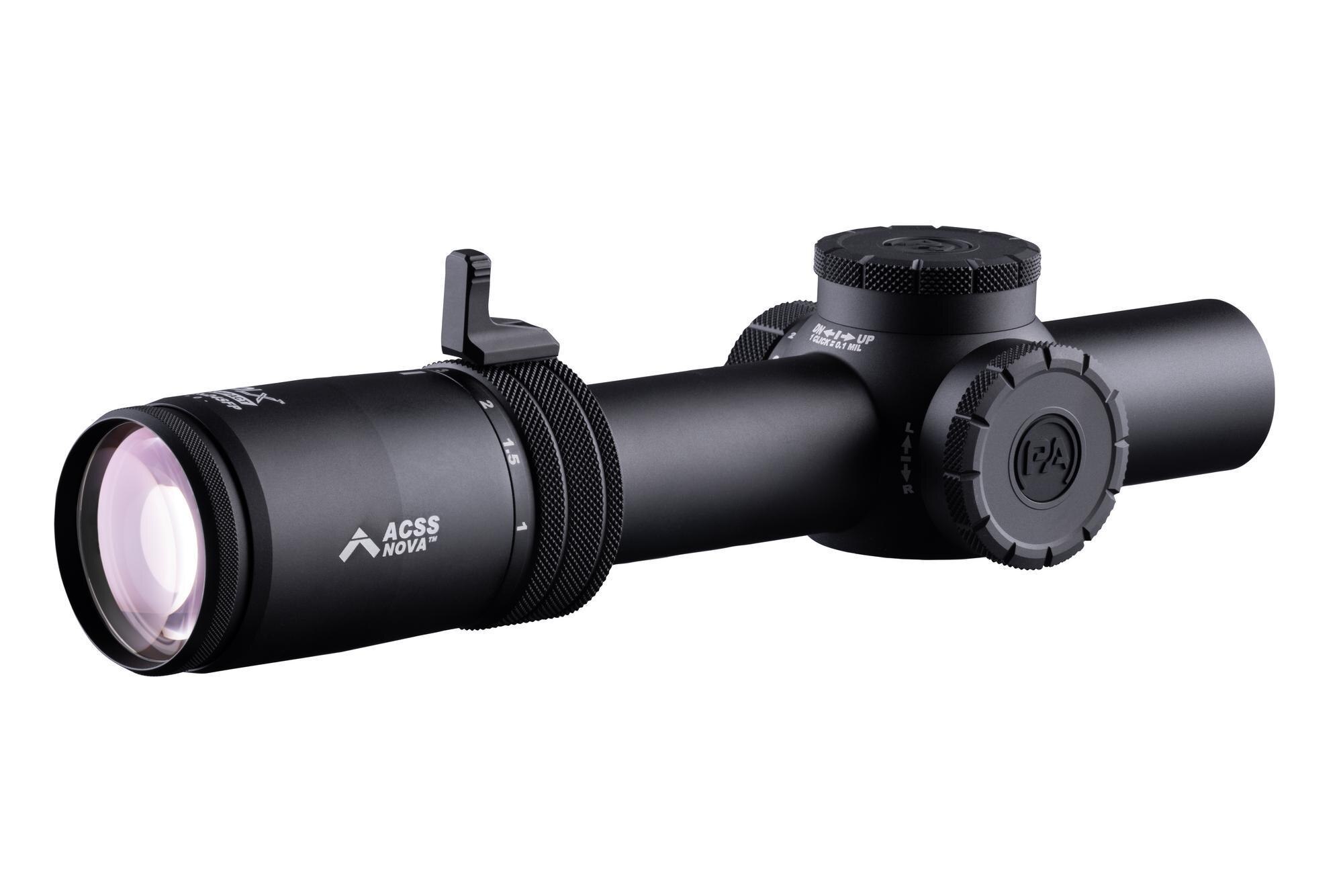 Primary Arms Primary Arms Compact PLxC 1-8X24 SFP Rifle Scope - Illuminated ACSS Nova Fiber Wire Reticle - view 4